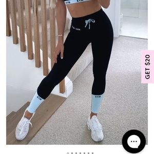 White Fox X Sarah’s Day- Ignite Sky Blue Leggings